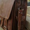Craftshades – Handcrafted 13″ Retro laptop Leather Bag | 100% Genuine Leather - Image 6