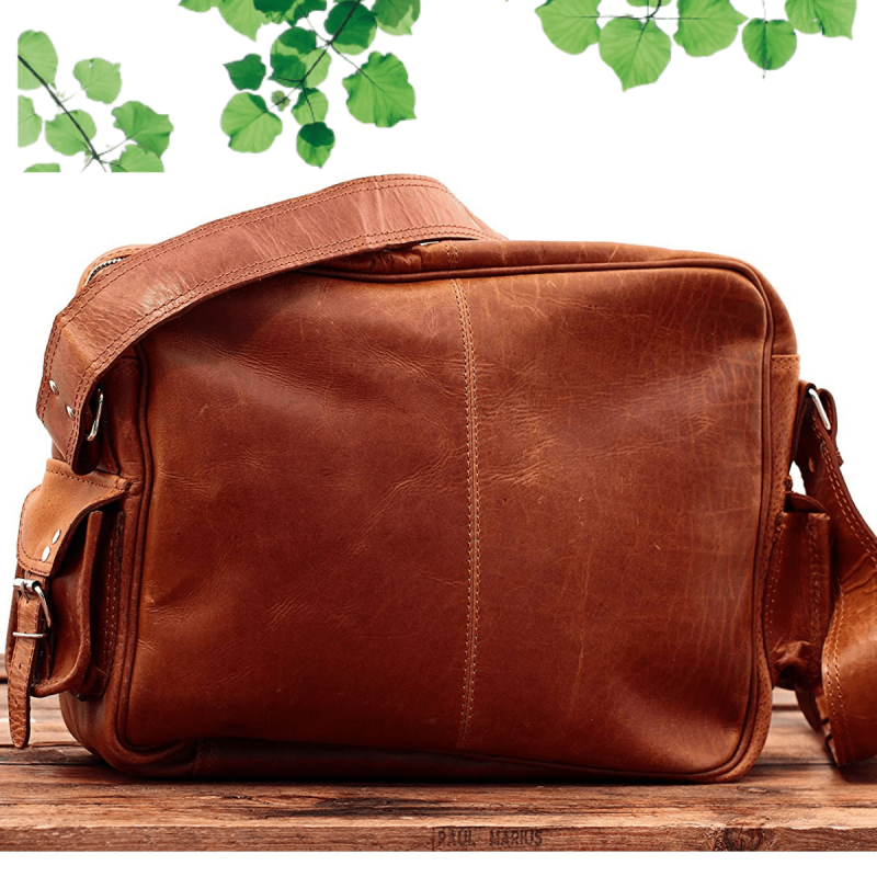 Craftshades - Multipurpose Handcrafted Leather Travel Bag | 100% Genuine Leather - Image 2