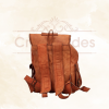 CraftShades - 13*18 Inch Goat Leather Backpack bag For Girls And Boys | 100% Genuine Leather - Image 5