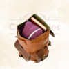 CraftShades - 13*18 Inch Goat Leather Backpack bag For Girls And Boys | 100% Genuine Leather - Image 6