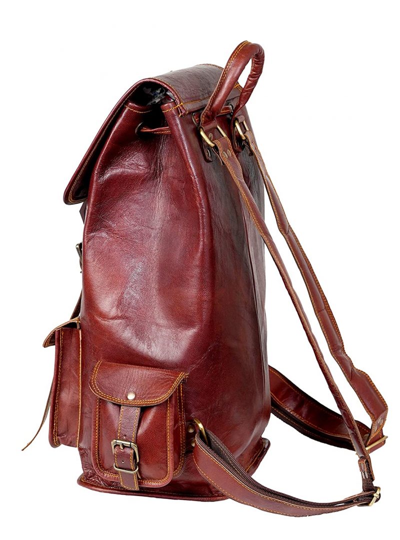 Craftshades –  Handcrafted Leather Camera bag & backpack  Combo - Image 2