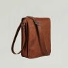 Craftshades - 9*11 inches Full Flap Handcrafted Goat Leather Sling Bag | 100% Genuine Leather - Image 2