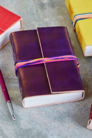 Craftshades – Beautiful Single Color 7″5 Handcrafted Leather Journal/Diary 200 page | 100% Genuine Leather