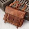 CraftShades  Combo Offer - 15 Inch Handmade Leather Laptop Bag, & Belt - Image 5