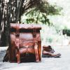 Craftshades – Multiple Pockets 12*16 Inch Handcrafted Goat Leather Roll Bag | 100% Genuine Leather - Image 4