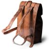 Craftshades – Multiple Pockets 12*16 Inch Handcrafted Goat Leather Roll Bag | 100% Genuine Leather - Image 12
