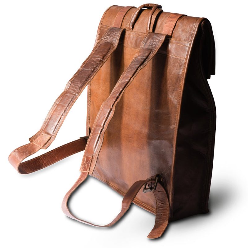 Craftshades – Multiple Pockets 12*16 Inch Handcrafted Goat Leather Roll Bag | 100% Genuine Leather - Image 12