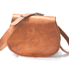 Craftshades - 9*11 Inch Crossbody Handcrafted Small goat Leather Unisex Sling Bag | 100% Genuine Leather - Image 4