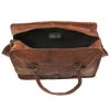 Craftshades -  20 Inch Handcrafted Travel Duffle Goat Leather Bag | 100 Genuine Leather - Image 6