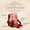 Craftshades – 5*7 Inch Handcrafted Mobile Sling Bag | 100% Genuine Goat Leather - Image 3