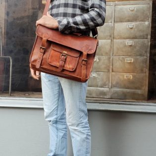 nd leather bag, men;s leather bag,with pocket