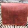 Craftshades - 13 inch Handcrafted Front Pocket Leather Bag for Unisex | 100% Genuine Leather - Image 5