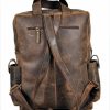 Craftshades - Buffalo Vintage 18" Leather Backpack  | 100% Genuine Leather - Image 2