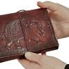 Craftshades – Vintage Elephant Embossed Unique Design 7″5 Handcrafted Leather Journal/Diary 200 page | 100% Genuine Leather - Image 2