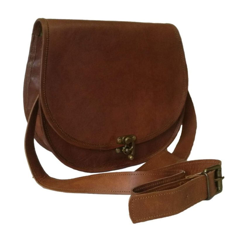 Craftshades –  Unique C-Lock Handcrafted Leather Bag | 100% Genuine Leather - Image 6