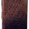 Craftshades – Metal Lock Vintage Brown Embossed Elephant Design 7″5 Handcrafted Leather Journal/Diary 200 page | 100% Genuine Leather - Image 2