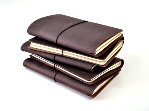 Handmade leather diaries in Udaipur