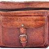 Craftshades - 9 Inch Unique Handcrafted Leather Camera Bag | 100% Genuine Leather - Image 3