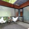 Handcrafted Leather Butterfly Chair, Handmade chair, foldable chair, White Colour - Image 7
