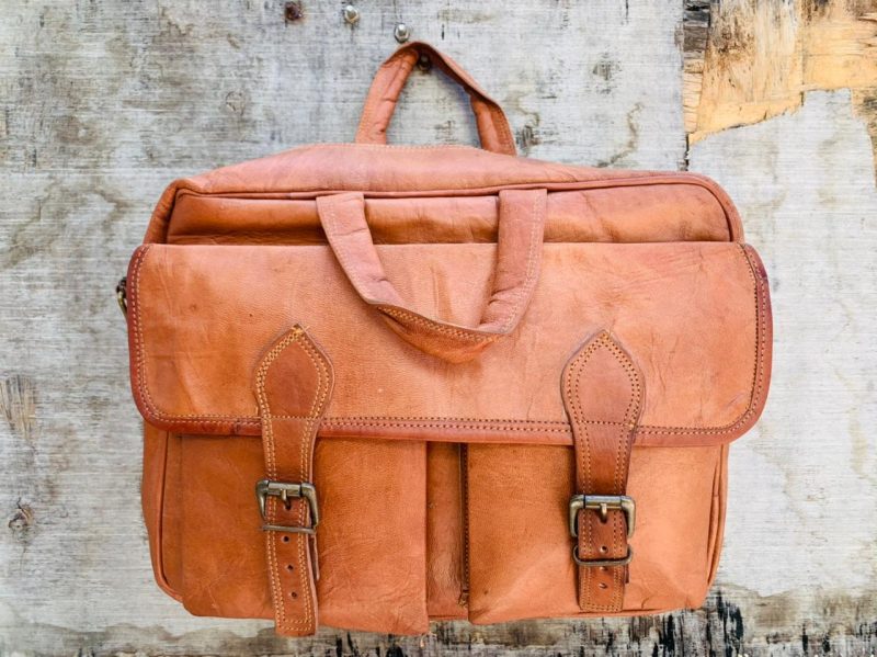 Craftshades – Handcrafted Mobile Sling Bag & laptop bag | 100% Genuine Leather - Image 2