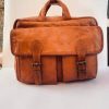 Craftshades – Handcrafted Mobile Sling Bag & laptop bag | 100% Genuine Leather - Image 3