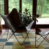 Butterfly chair black cover Buffalo leather - Image 3