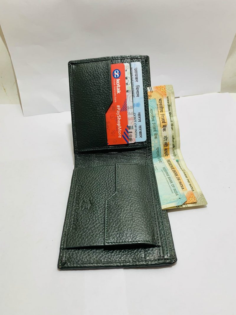 Craftshades RFID Protected Genuine High Quality Leather Wallet for Men ( Black ) - Image 2