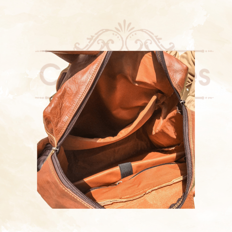 Craftshades - Seven Pocket Goat Leather Backpack | Unisex - Image 7
