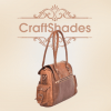 Craftshades – 13 Inch Handcrafted Leather Women’s brown Tote Bag | 100% Genuine Leather - Image 4