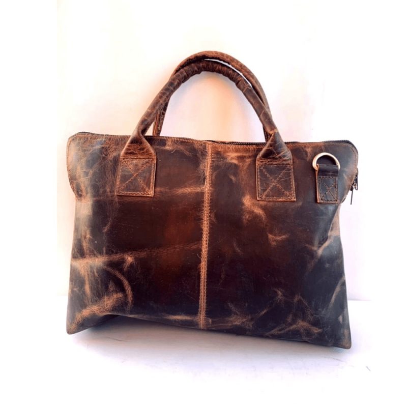 Craftshades – 12″16 Handcrafted Leather Women’s Tote Bag | 100% Genuine Leather