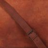 Craftshades – 11*15″ Plain Handcrafted Goat Leather Full Flap Bag | 100% Genuine Leather - Image 3