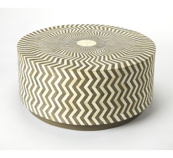 Bone Inlay Coffee Table