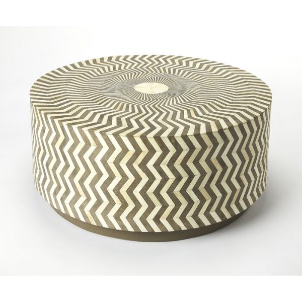 Bone Inlay Coffee Table