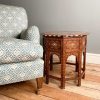 Bone Inlay End Table - Image 2