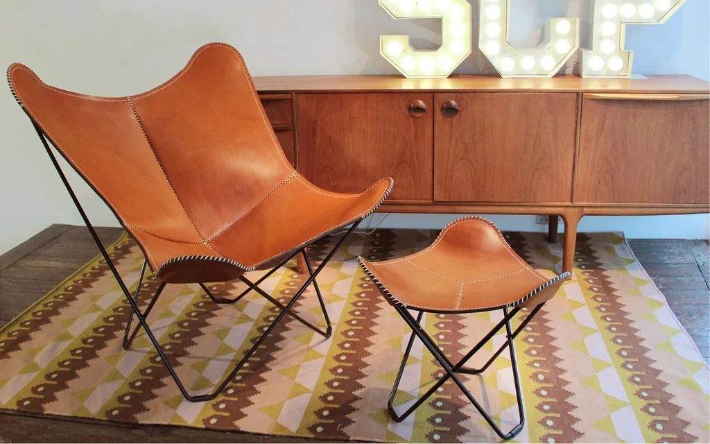 butterfly chair ,leather chaair ,sitting chair