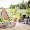 Retro Handmade Leather Butterfly Chair, Handmade chair, foldable chair - Image 6