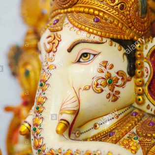 lord ganesha ,marble artifacts