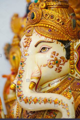 lord ganesha ,marble artifacts