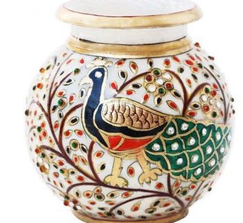marble artifacts ,peacock marble pot