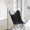Butterfly Chair black chair Goat leather - Image 6