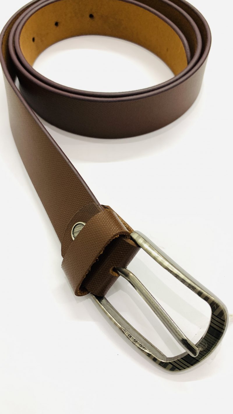 CraftShades Men's Leather Belt 100% Buffalo Genuine Leather Belt 1.5" Width - Image 5