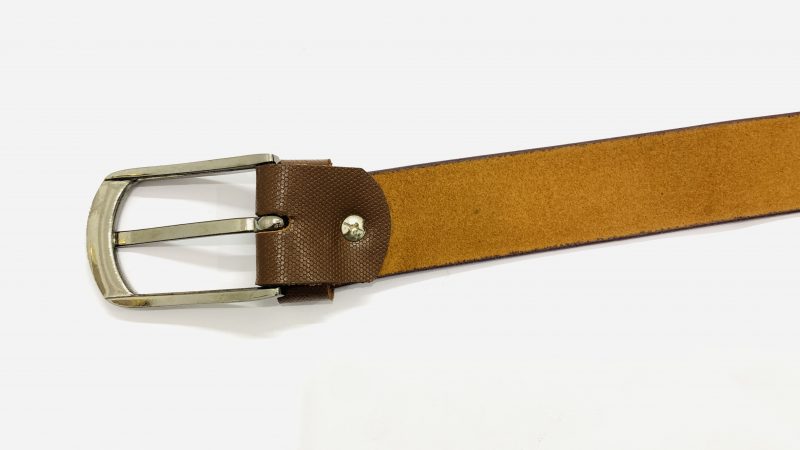 CraftShades Men's Leather Belt 100% Buffalo Genuine Leather Belt 1.5" Width - Image 6