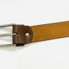 CraftShades Men's Leather Belt 100% Buffalo Genuine Leather Belt 1.5" Width - Image 6