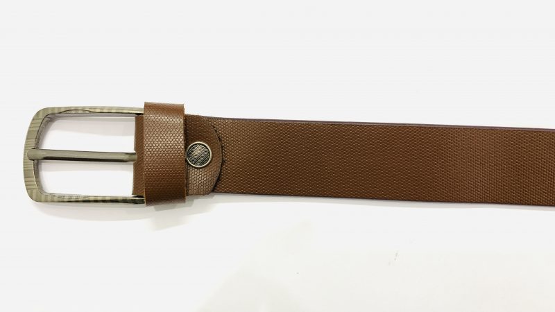 CraftShades Men's Leather Belt 100% Buffalo Genuine Leather Belt 1.5" Width - Image 2