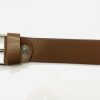 CraftShades Men's Leather Belt 100% Buffalo Genuine Leather Belt 1.5" Width - Image 2
