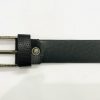 CraftShades Buffalo Leather Everyday Belt | Buffalo Leather | Black Colour - Image 3