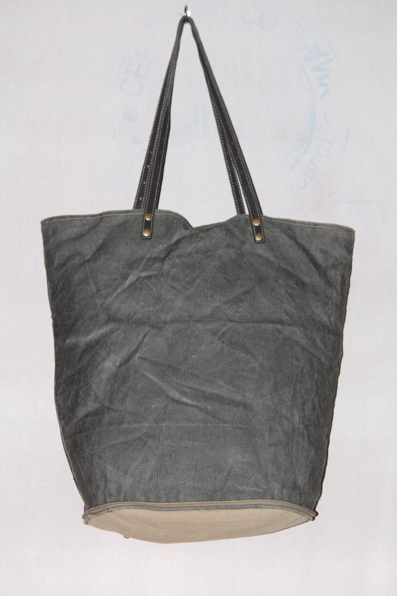 Handcrafted Canvas Tote Bag - Image 2