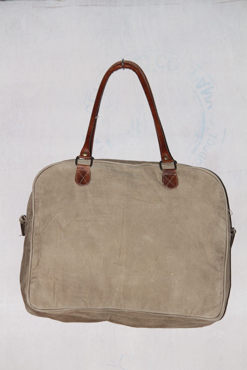 Crossbody Canvas Tote Bag - Image 2