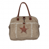Crossbody Canvas Tote Bag
