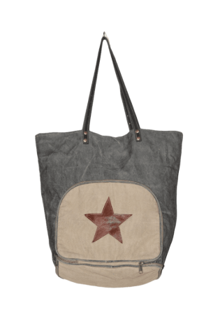 Handcrafted Canvas Tote Bag